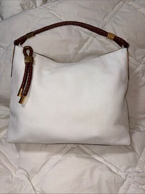 RARE Like new MICHAEL KORS Skorpios Braided Hobo Shoulder Bag